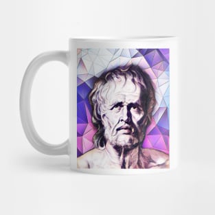 Lucius Annaeus Seneca Pink Portrait | Lucius Annaeus Seneca Artwork 8 Mug